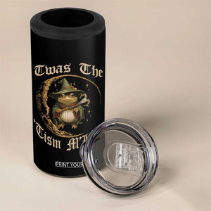Twas the Tism MLord Frog 4 in 1 Can Cooler Tumbler Funny Anti Social Meme TS10 Print Your Wear
