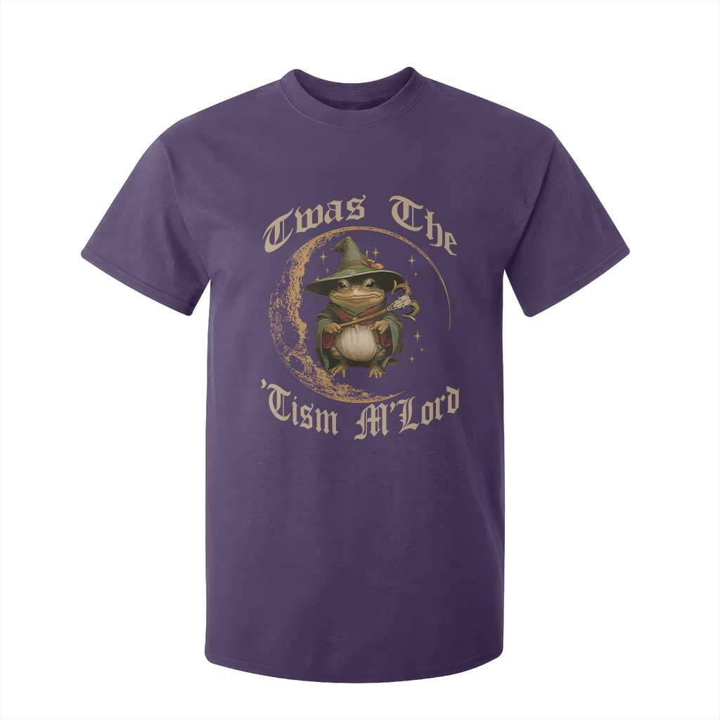 Twas the Tism MLord Frog T Shirt For Kid Funny Anti Social Meme TS10 Purple Print Your Wear