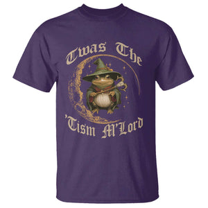 Twas the Tism MLord Frog T Shirt Funny Anti Social Meme TS10 Purple Print Your Wear