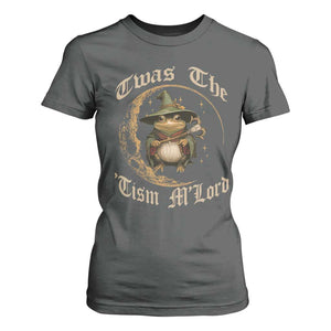 Twas the Tism MLord Frog T Shirt For Women Funny Anti Social Meme TS10 Dark Heather Print Your Wear