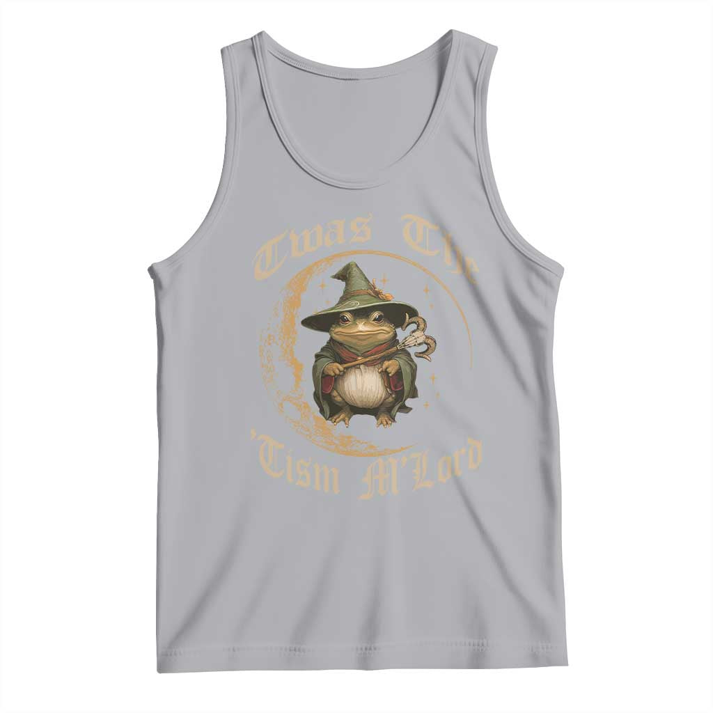 Twas the Tism MLord Frog Tank Top Funny Anti Social Meme TS10 Athletic Heather Print Your Wear