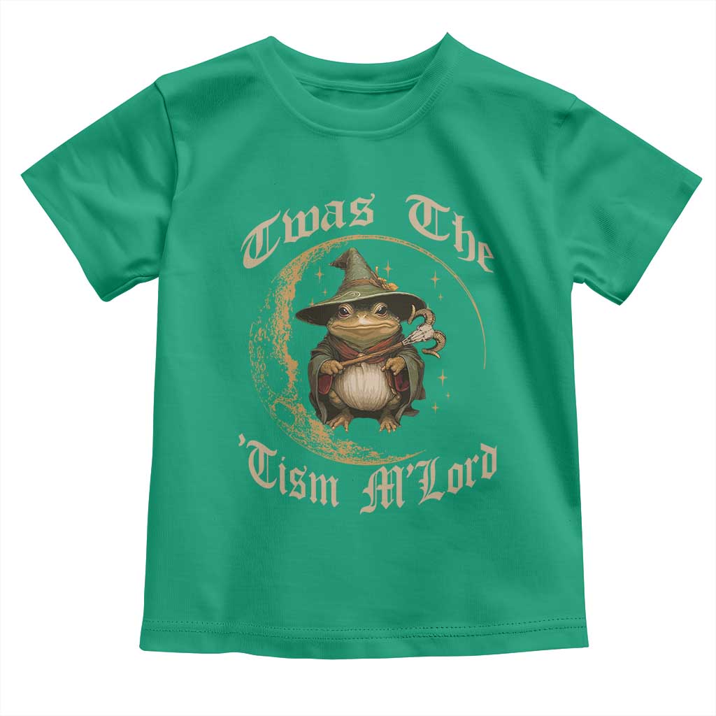 Twas the Tism MLord Frog Toddler T Shirt Funny Anti Social Meme TS10 Irish Green Print Your Wear
