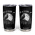 Black Crow F-Caw-F Tumbler Cup Funny Raven Moon Gothic Adult Humor TS10 Black Print Your Wear