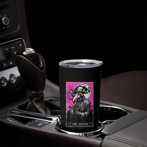 Plague Doctor Tarot Card Tumbler Cup Mysterious Horror Death Occult Satanic TS10 Print Your Wear