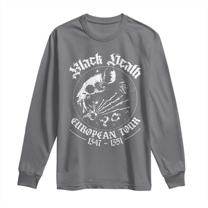 Plague Rat Long Sleeve Shirt Black Death European Tour Medieval History Goth TS10 Charcoal Print Your Wear