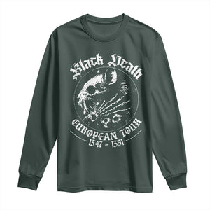Plague Rat Long Sleeve Shirt Black Death European Tour Medieval History Goth TS10 Dark Forest Green Print Your Wear