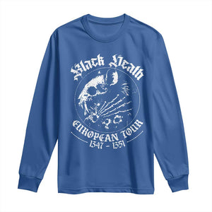 Plague Rat Long Sleeve Shirt Black Death European Tour Medieval History Goth TS10 Royal Blue Print Your Wear