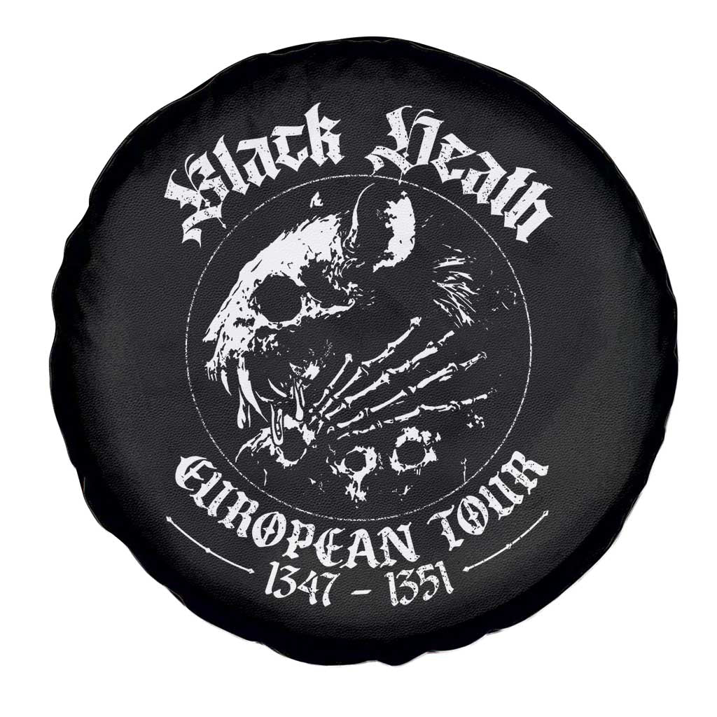 Plague Rat Spare Tire Cover Black Death European Tour Medieval History Goth TS10 Print Your Wear