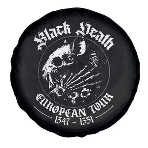 Plague Rat Spare Tire Cover Black Death European Tour Medieval History Goth TS10 Print Your Wear