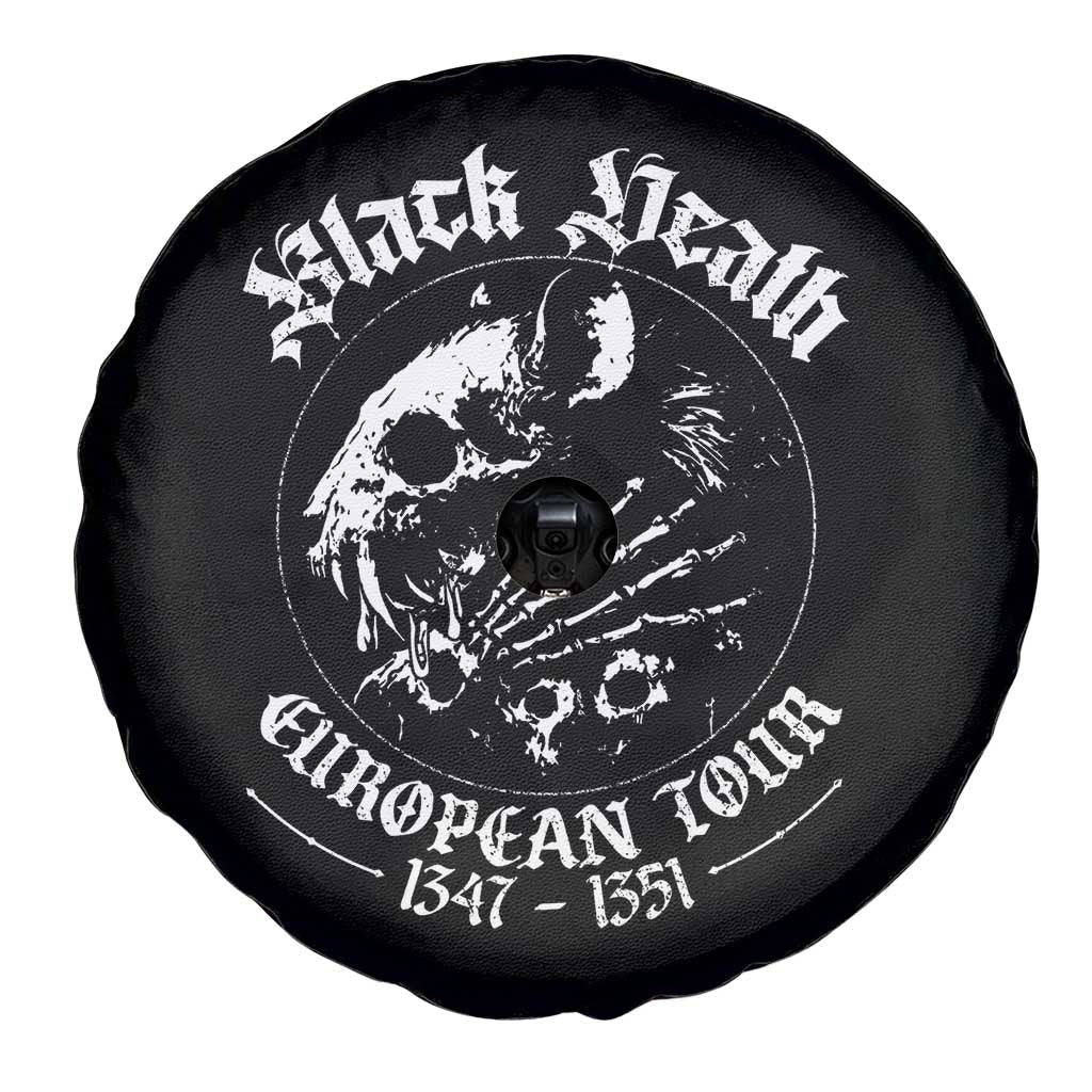 Plague Rat Spare Tire Cover Black Death European Tour Medieval History Goth TS10 Print Your Wear