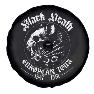 Plague Rat Spare Tire Cover Black Death European Tour Medieval History Goth TS10 Print Your Wear