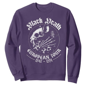 Plague Rat Sweatshirt Black Death European Tour Medieval History Goth TS10 Purple Print Your Wear