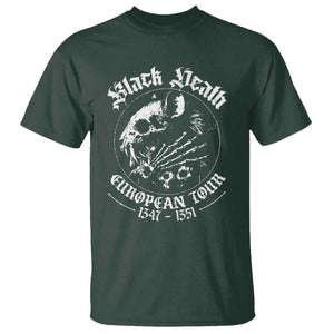 Plague Rat T Shirt Black Death European Tour Medieval History Goth TS10 Dark Forest Green Print Your Wear