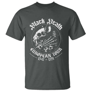 Plague Rat T Shirt Black Death European Tour Medieval History Goth TS10 Dark Heather Print Your Wear