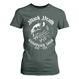 Plague Rat T Shirt For Women Black Death European Tour Medieval History Goth TS10 Dark Forest Green Print Your Wear
