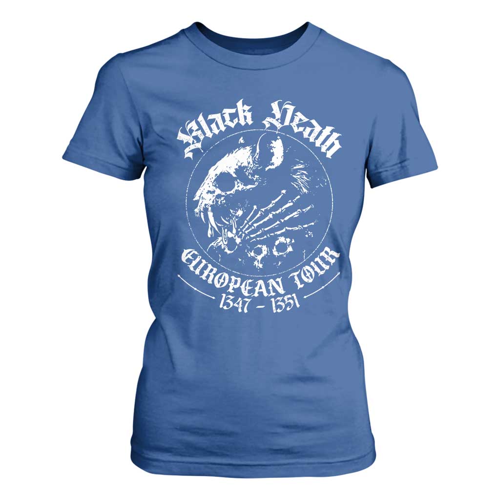 Plague Rat T Shirt For Women Black Death European Tour Medieval History Goth TS10 Royal Blue Print Your Wear