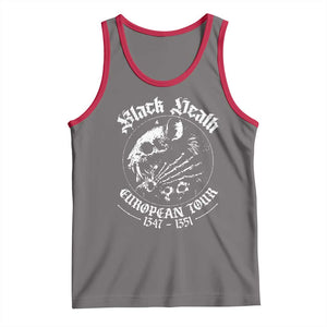 Plague Rat Tank Top Black Death European Tour Medieval History Goth TS10 Deep Heather Red Print Your Wear