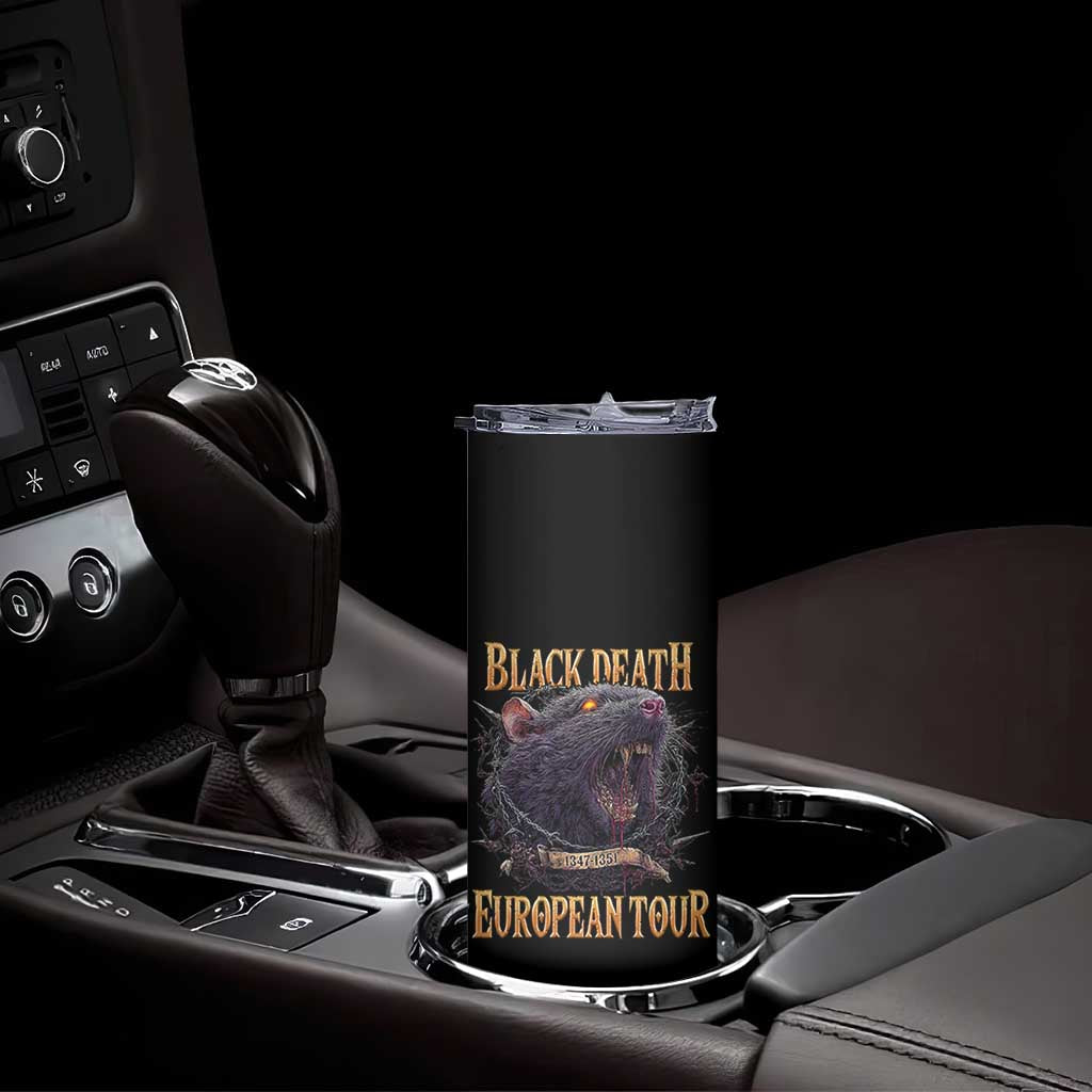 Black Death European Tour Skinny Tumbler Plague Rat Medieval History Alternative Art TS10 Print Your Wear