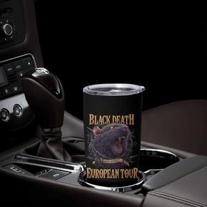 Black Death European Tour Tumbler Cup Plague Rat Medieval History Alternative Art TS10 Print Your Wear