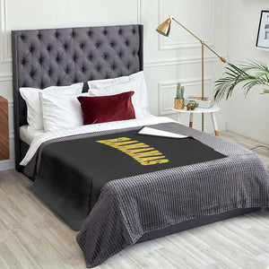 Funny Retro Bananas Throw Blanket Vintage Banana Gifts Yellow Varsity TS10 Print Your Wear
