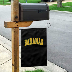 Funny Retro Bananas Garden Flag Vintage Banana Gifts Yellow Varsity TS10 Print Your Wear