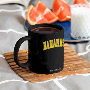 Funny Retro Bananas Coffee Mug Vintage Banana Gifts Yellow Varsity TS10 Print Your Wear