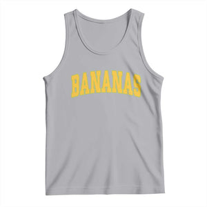 Funny Retro Bananas Tank Top Vintage Banana Gifts Yellow Varsity TS10 Athletic Heather Print Your Wear