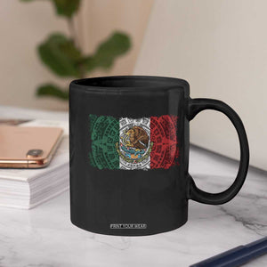 Eagle Mexican Flag Coffee Mug Aztecs Mexico Heritage Roots TS10 Print Your Wear