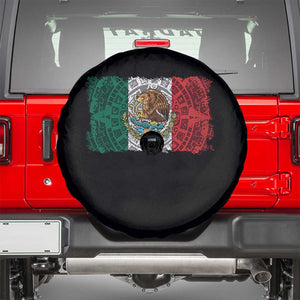 Eagle Mexican Flag Spare Tire Cover Aztecs Mexico Heritage Roots TS10 Black Print Your Wear