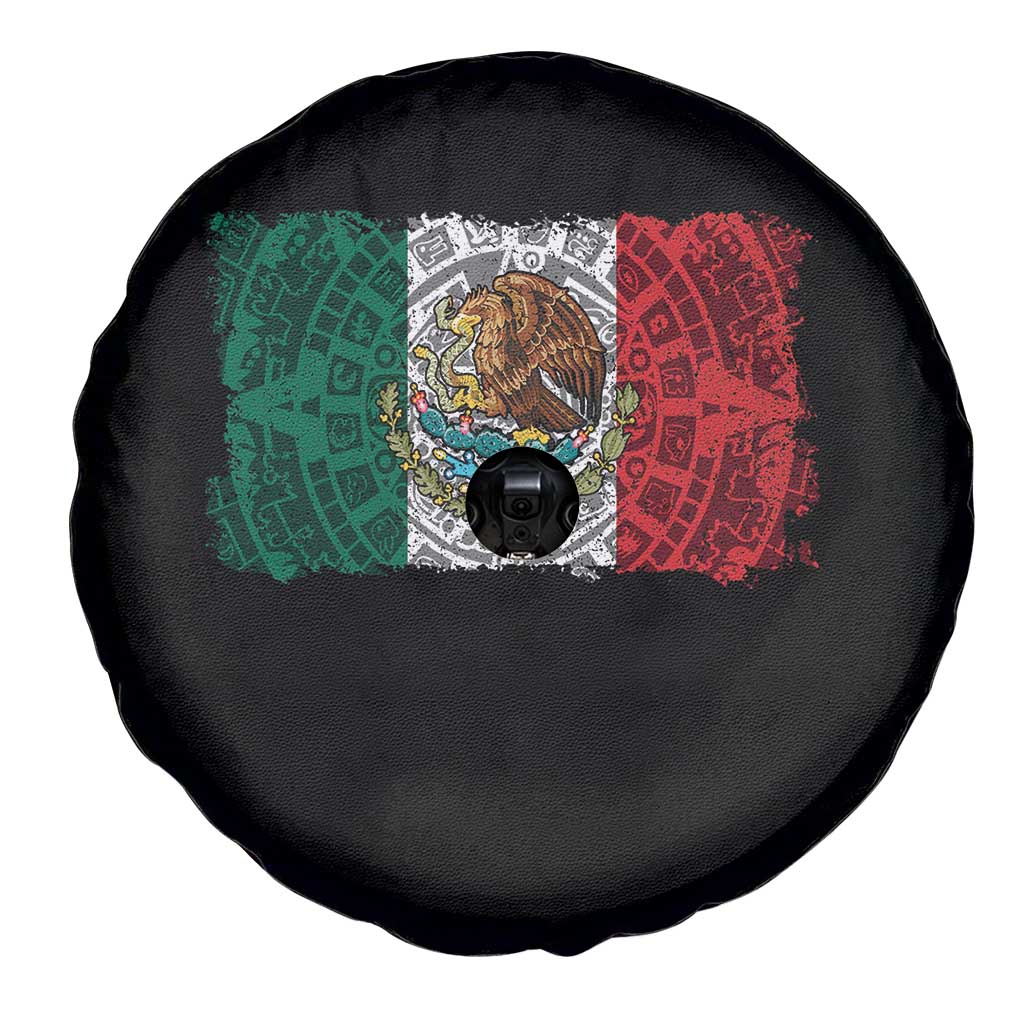 Eagle Mexican Flag Spare Tire Cover Aztecs Mexico Heritage Roots TS10 Print Your Wear