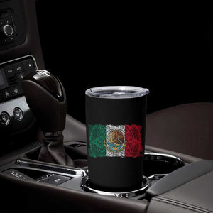 Eagle Mexican Flag Tumbler Cup Aztecs Mexico Heritage Roots TS10 Print Your Wear