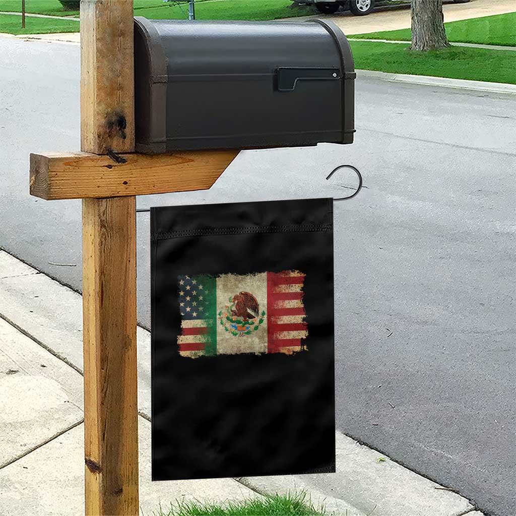 American Mexican Flag Garden Flag Mexico Heritage Mexican Roots TS10 Print Your Wear