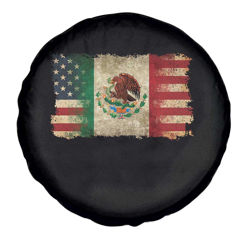 American Mexican Flag Spare Tire Cover Mexico Heritage Mexican Roots TS10 Print Your Wear