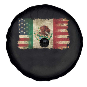 American Mexican Flag Spare Tire Cover Mexico Heritage Mexican Roots TS10 Print Your Wear