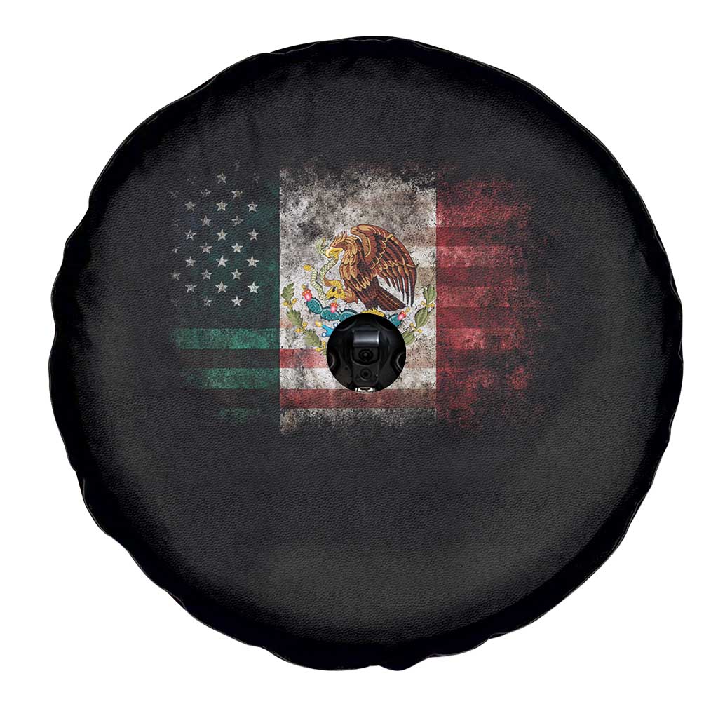 Vintage Mexican Flag Spare Tire Cover Eagle Mexico Heritage Mexican Roots TS10 Print Your Wear