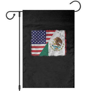 American Mexican Flag Garden Flag Mexico Heritage Half Mexican Roots TS10 Black Print Your Wear