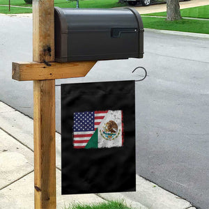American Mexican Flag Garden Flag Mexico Heritage Half Mexican Roots TS10 Print Your Wear