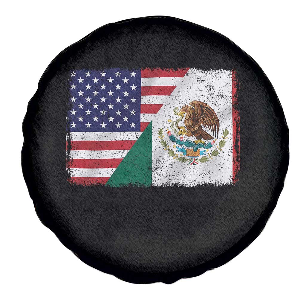 American Mexican Flag Spare Tire Cover Mexico Heritage Half Mexican Roots TS10 Print Your Wear
