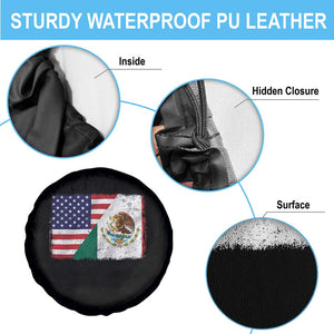 American Mexican Flag Spare Tire Cover Mexico Heritage Half Mexican Roots TS10 Print Your Wear