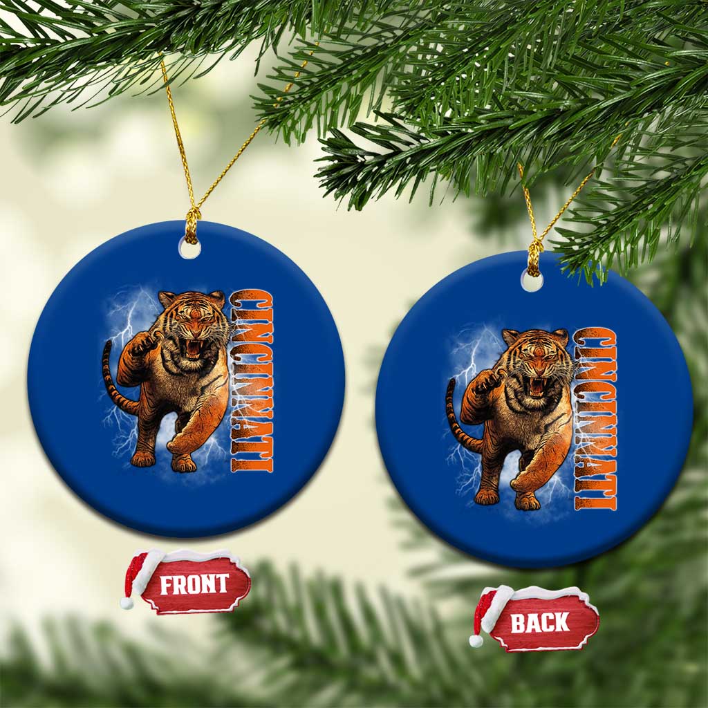 BFT Game Day Ceramic Ornament Bootleg Vintage TS10 1pc Blue Print Your Wear
