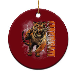 BFT Game Day Ceramic Ornament Bootleg Vintage TS10 1pc Red Print Your Wear