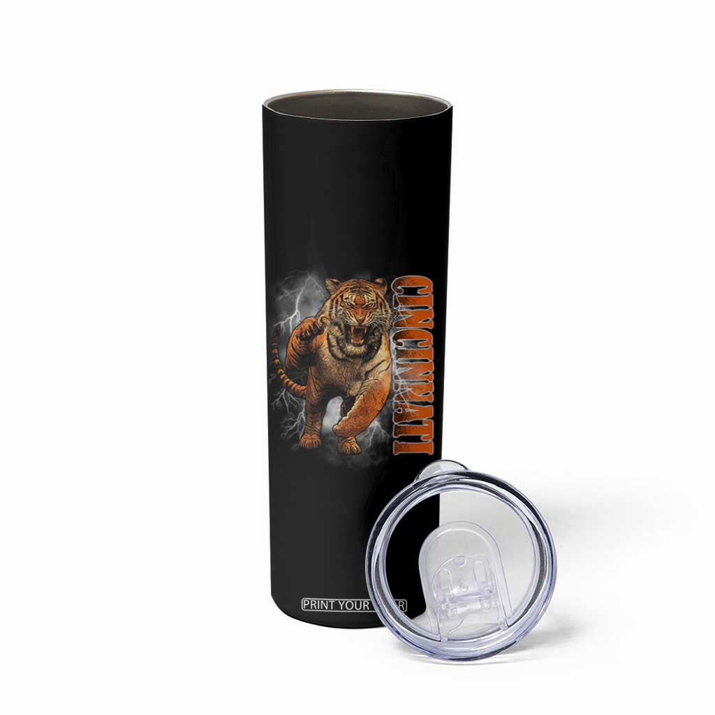 Cincinnati Tiger Skinny Tumbler Bootleg Vintage TS10 Print Your Wear