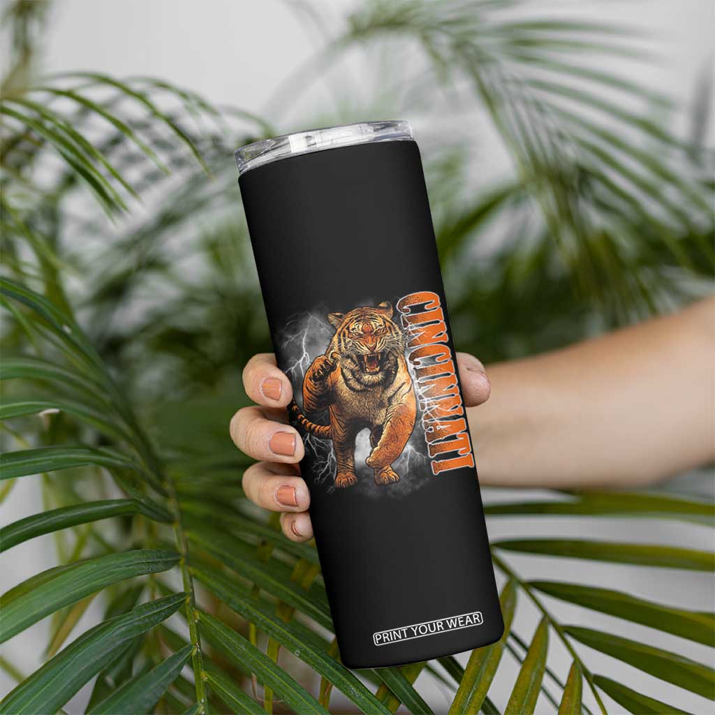 BFT Game Day Skinny Tumbler Bootleg Vintage TS10 Print Your Wear