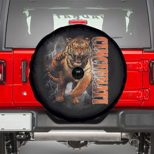 Cincinnati Tiger Spare Tire Cover Bootleg Vintage TS10 Black Print Your Wear