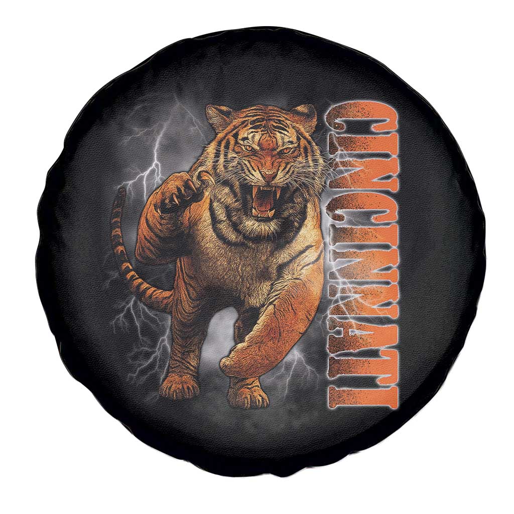 Cincinnati Tiger Spare Tire Cover Bootleg Vintage TS10 Print Your Wear