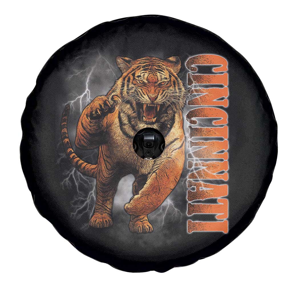 Cincinnati Tiger Spare Tire Cover Bootleg Vintage TS10 Print Your Wear
