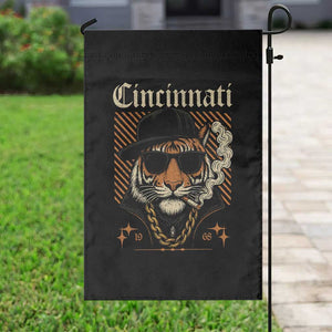 Cincinnati Tiger Garden Flag Retro Vintage Mascot Sports Fan TS10 Print Your Wear