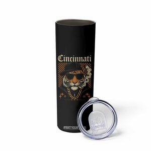 Cincinnati Tiger Skinny Tumbler Retro Vintage Mascot Sports Fan TS10 Print Your Wear