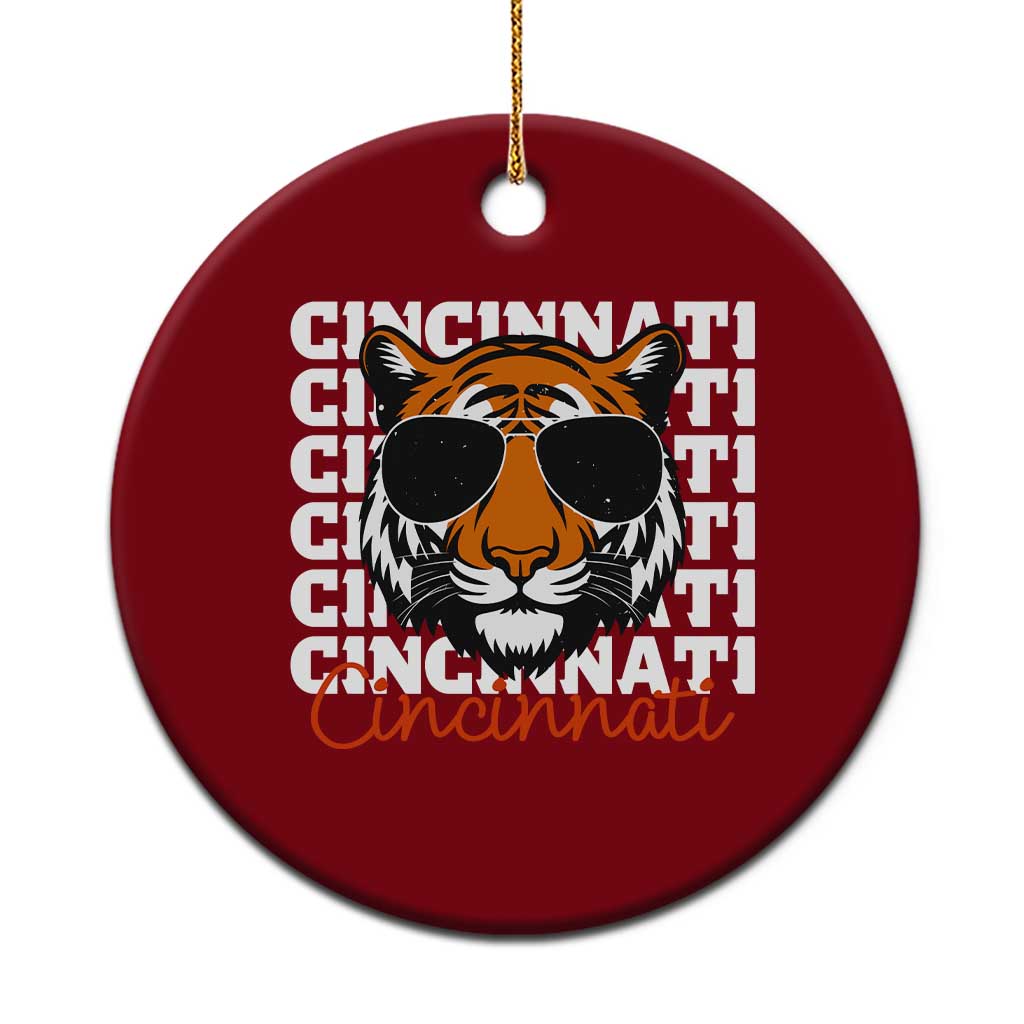 BFT Game Day Ceramic Ornament Retro Vintage Novelty Sports Fan TS10 1pc Red Print Your Wear