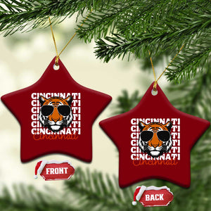 Cincinnati Tiger Ceramic Ornament Retro Vintage Novelty Sports Fan TS10 Print Your Wear